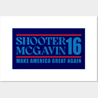 Shooter McGavin - Make America Great Again Posters and Art